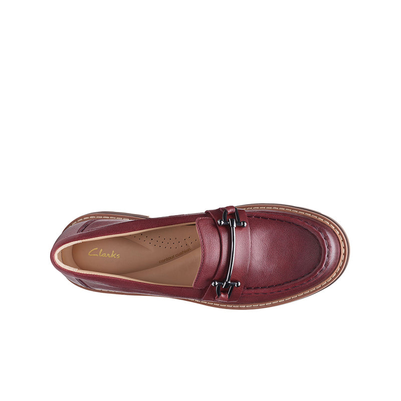 CLARKS Orianna Bit Women's Loafers Leather Casual Shoes