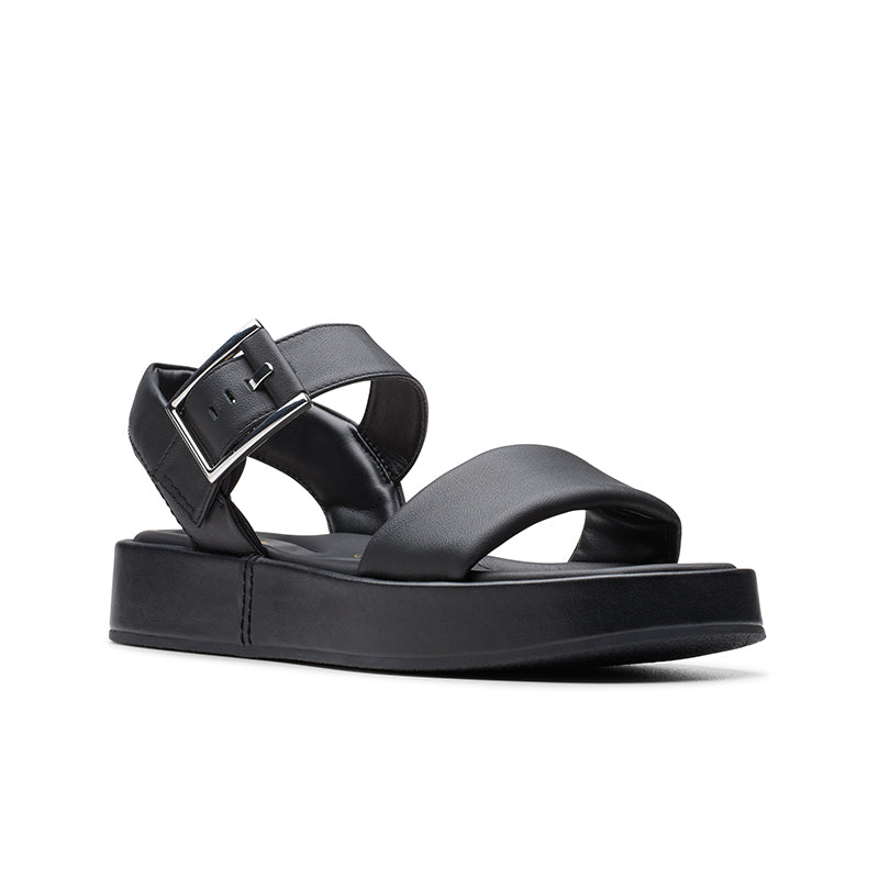 CLARKS Alda Strap Women's Sandals Leather Casual Shoes