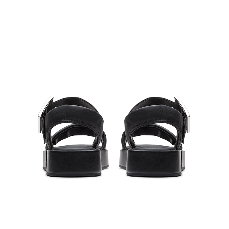 CLARKS Alda Strap Women's Sandals Leather Casual Shoes
