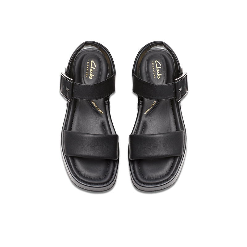 CLARKS Alda Strap Women's Sandals Leather Casual Shoes