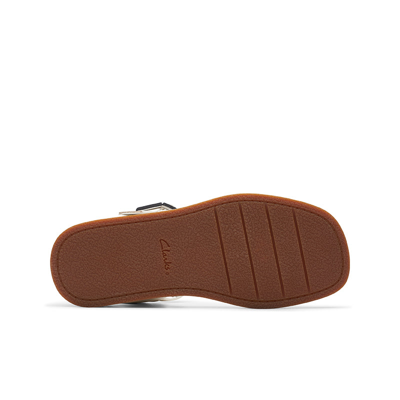 CLARKS Alda Strap Women's Sandals Leather Casual Shoes