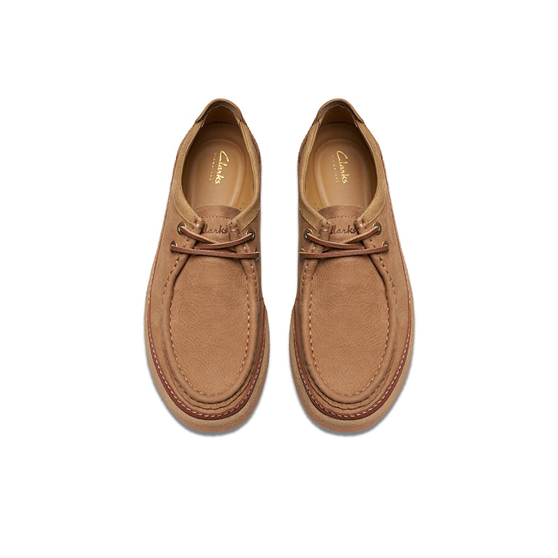 CLARKS Clarkwood Moc Men's Loafers Suede Leather Casual Shoes