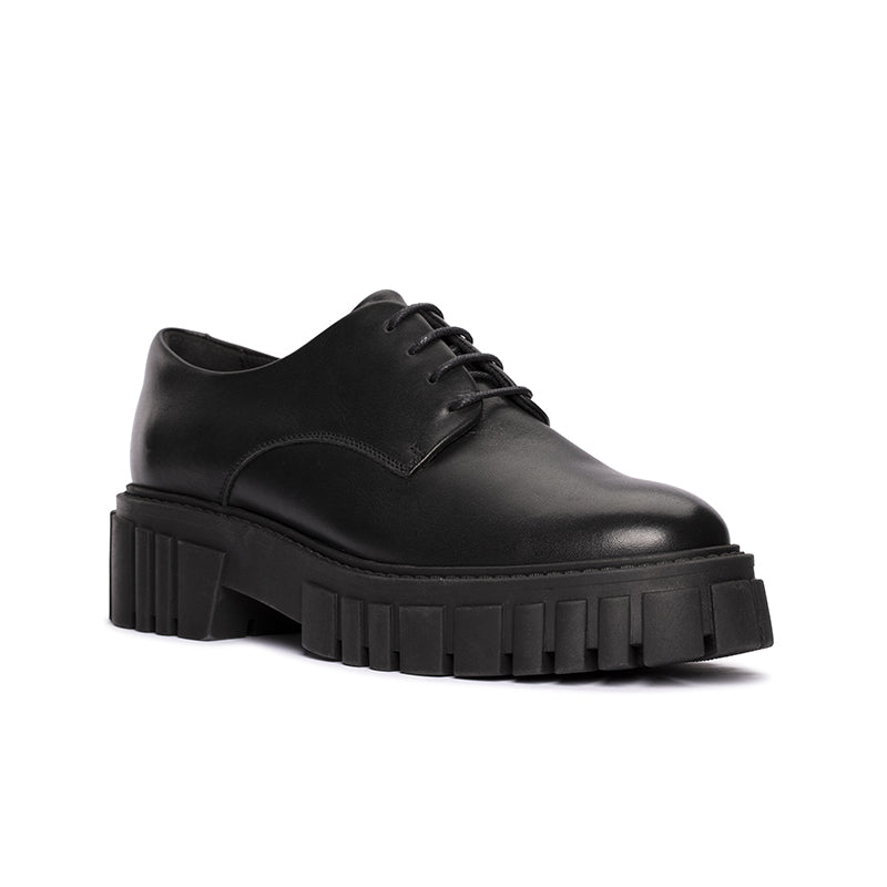 CLARKS Page Walk Women's Business Shoes Black Leather Casual Shoes