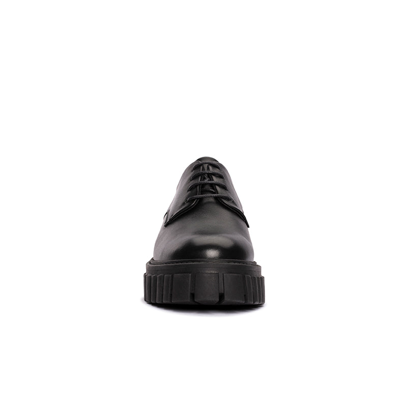 CLARKS Page Walk Women's Business Shoes Black Leather Casual Shoes