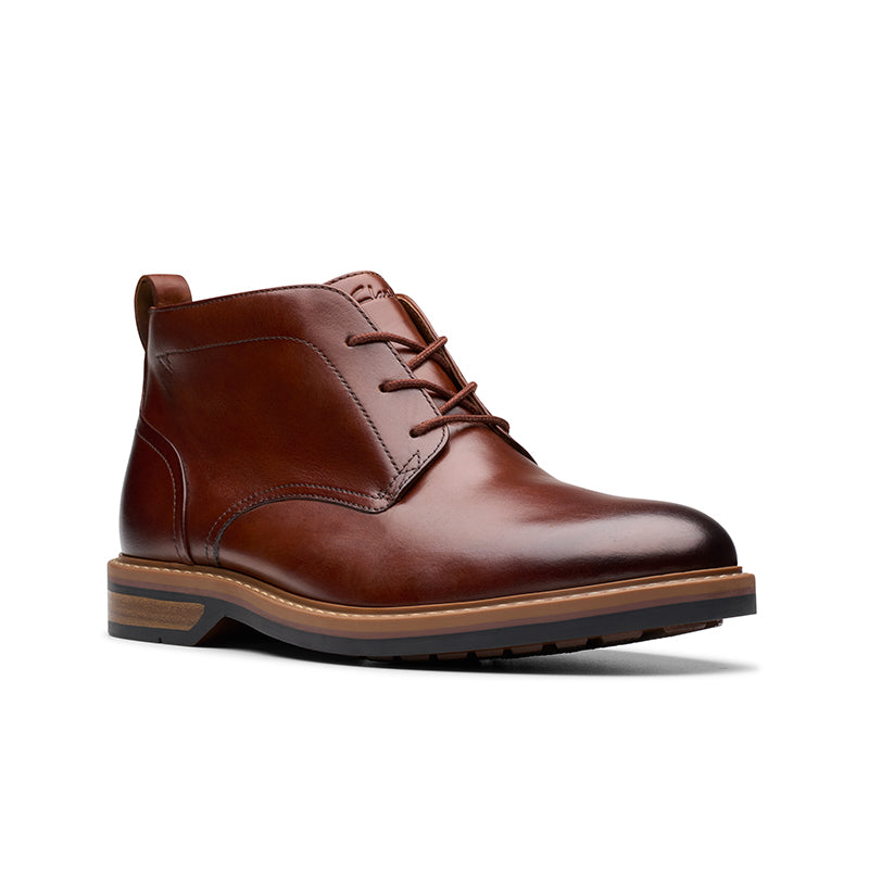 CLARKS Aldwin Chukka Men's Boots Leather Casual Shoes
