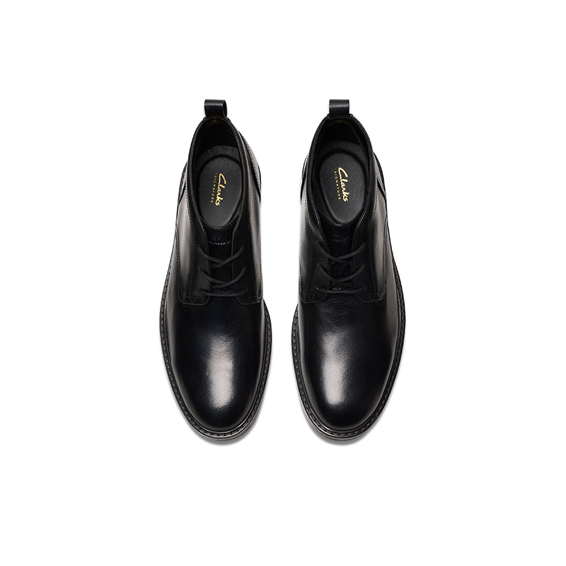 CLARKS Aldwin Chukka Men's Boots Leather Casual Shoes