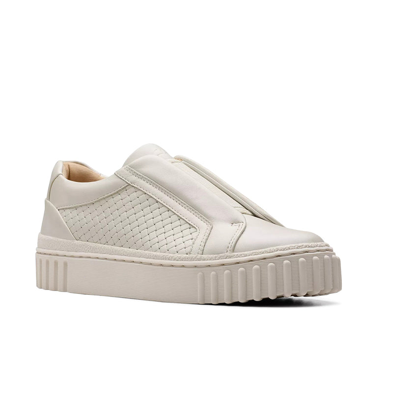 CLARKS Mayhill Bay Women's Sneakers Leather Fashion Shoes