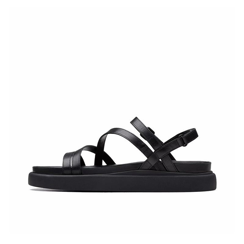 CLARKS Aristella Rose Women's Sandals Leather Casual Shoes