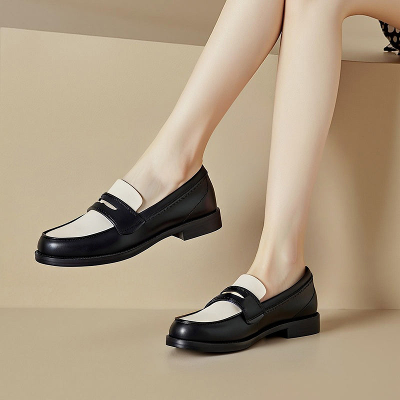 CLARKS Straven Edge Women's Loafers Leather Casual Shoes