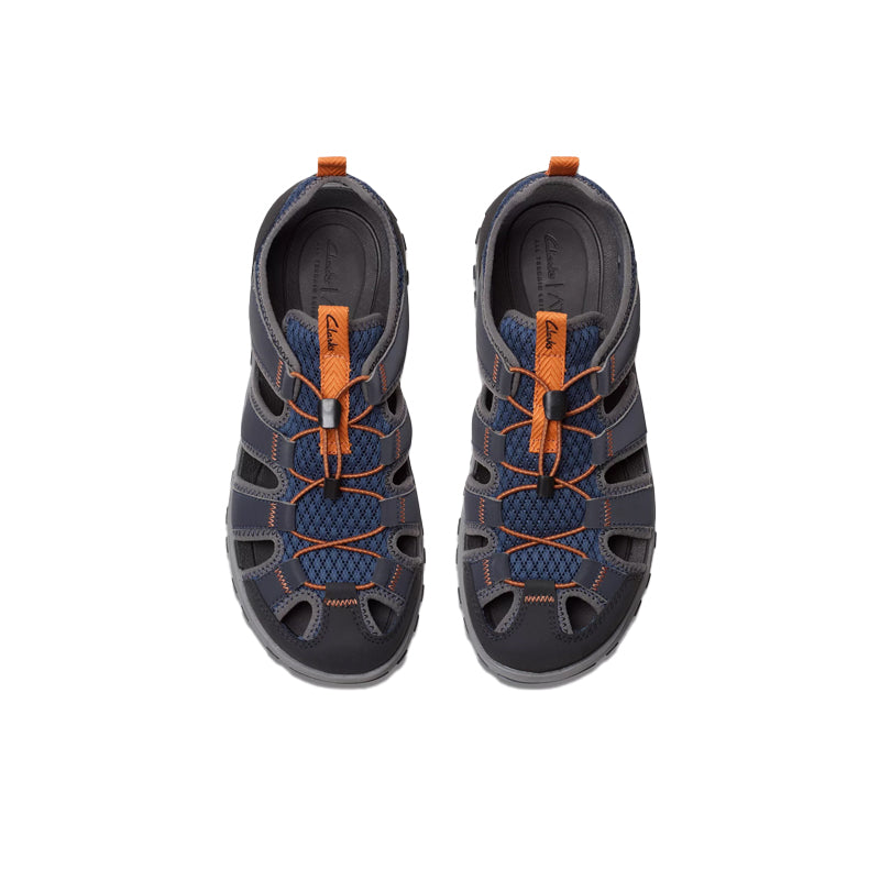 CLARKS ATL Trek Men's Sandals Multicolor Leather&Textile Casual Shoes