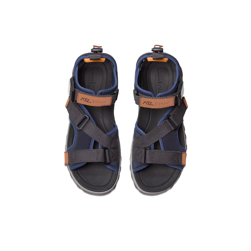 CLARKS ATL Trek Tide Men's Sandals Multicolor Leather&Textile Casual Shoes