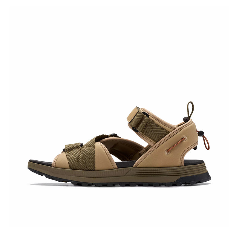 CLARKS ATL Trek Tide Men's Sandals Multicolor Leather&Textile Casual Shoes