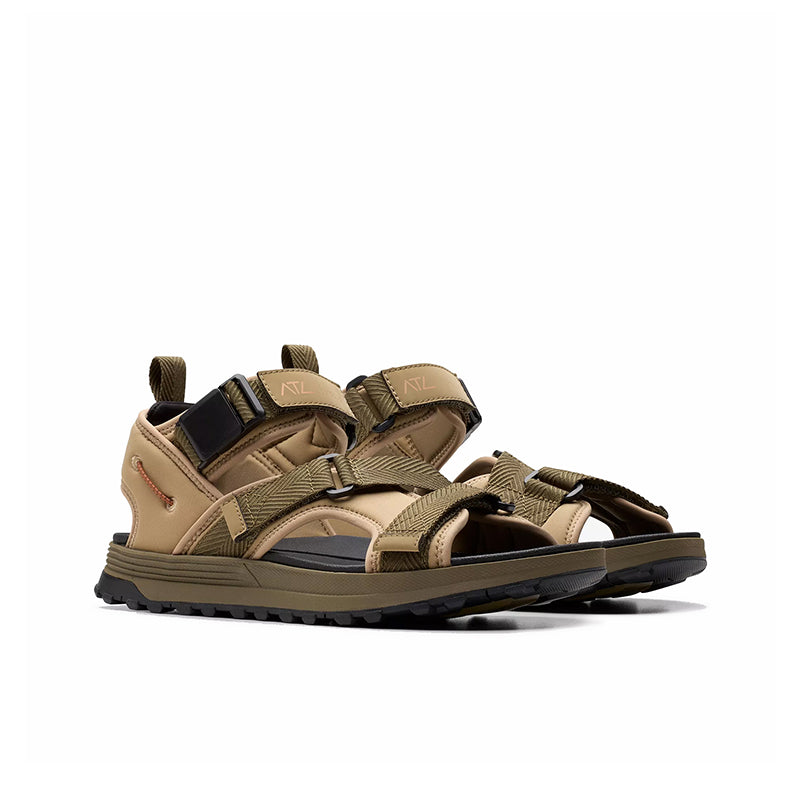 CLARKS ATL Trek Tide Men's Sandals Multicolor Leather&Textile Casual Shoes