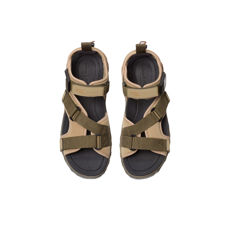 CLARKS ATL Trek Tide Men's Sandals Multicolor Leather&Textile Casual Shoes