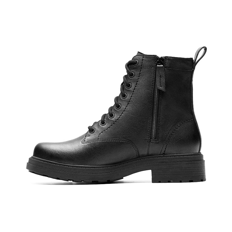 Clarks Orinoco3 Style Women's Boots Leather Lace-up Casual Shoes