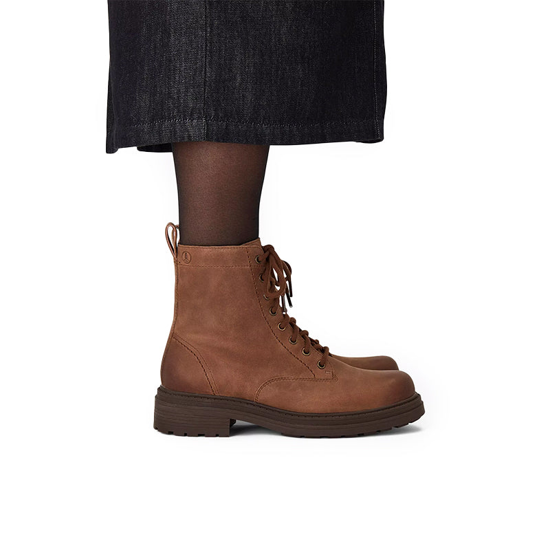 Clarks Orinoco3 Style Women's Boots Leather Lace-up Casual Shoes