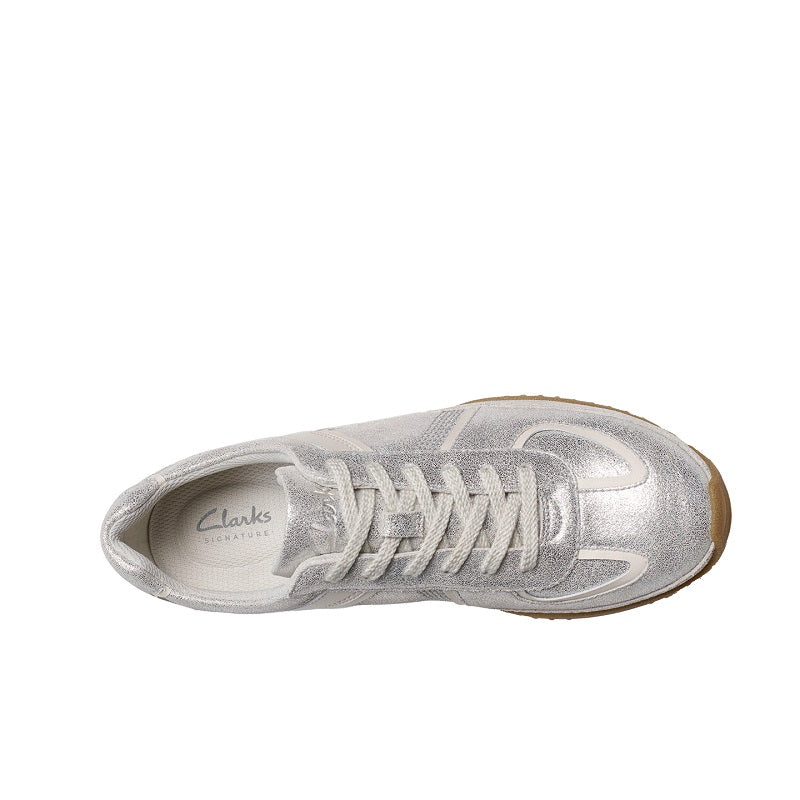 Clarks Meridor Lo Women's Sneakers Leather Fashion Casual Shoes