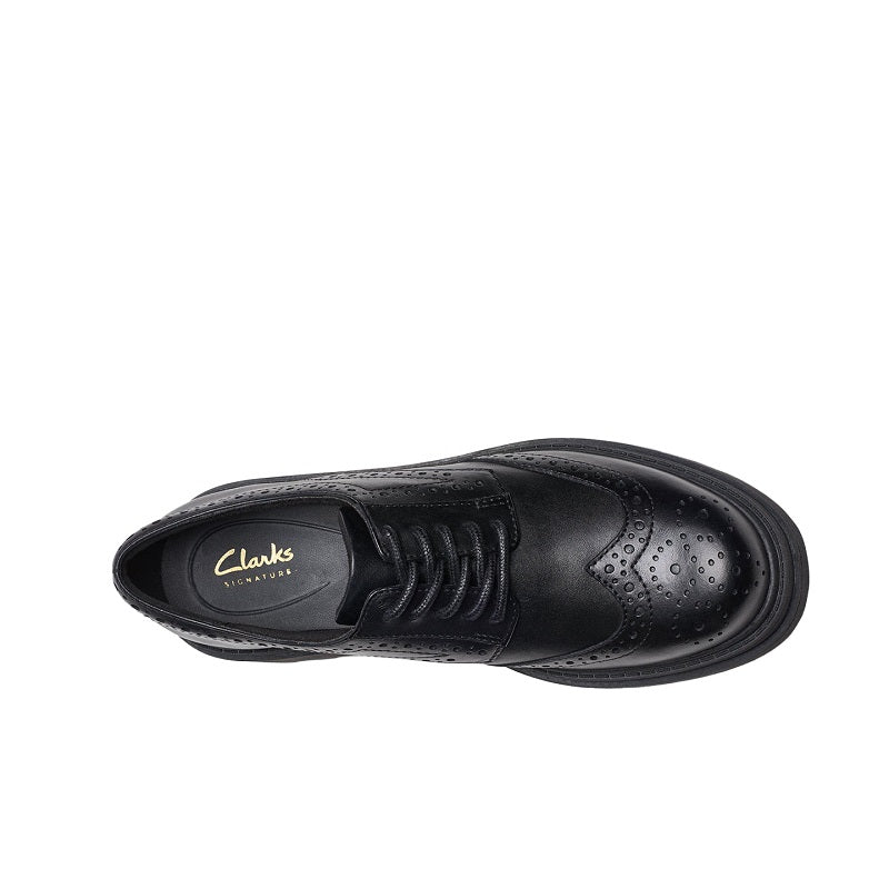 Clarks Orinoco3 Derby Women's Business Shoes Leather Black Formal leather shoes