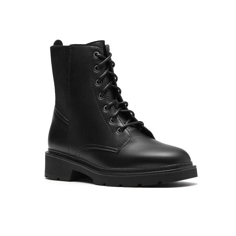 Clarks Lauryl West Women's Boots Black Leather Ankle Boots