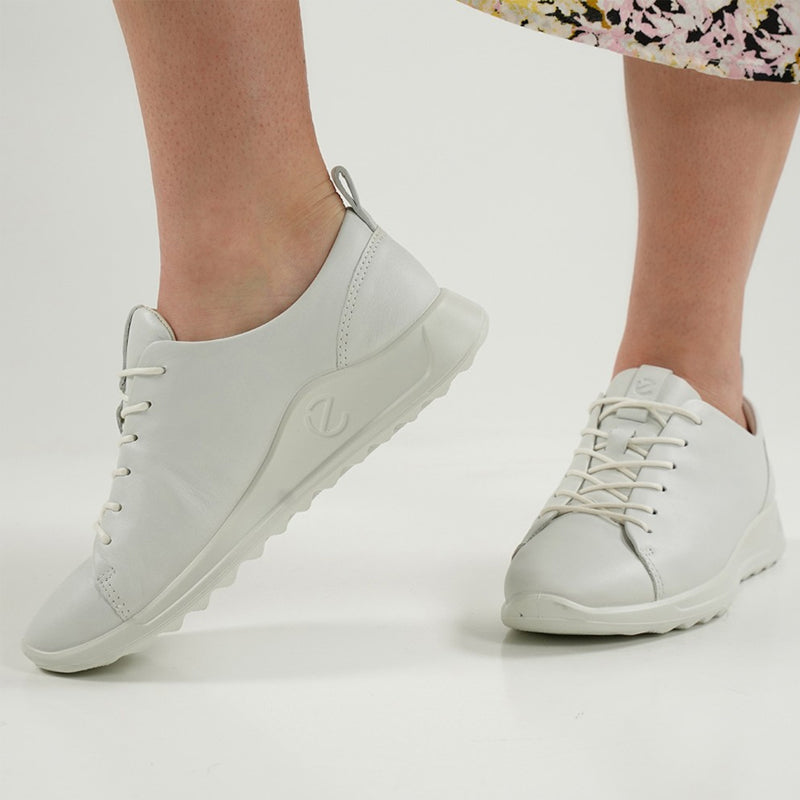 ECCO FLEXURE Women's Sneakers White Outdoor Casual Shoes 292303