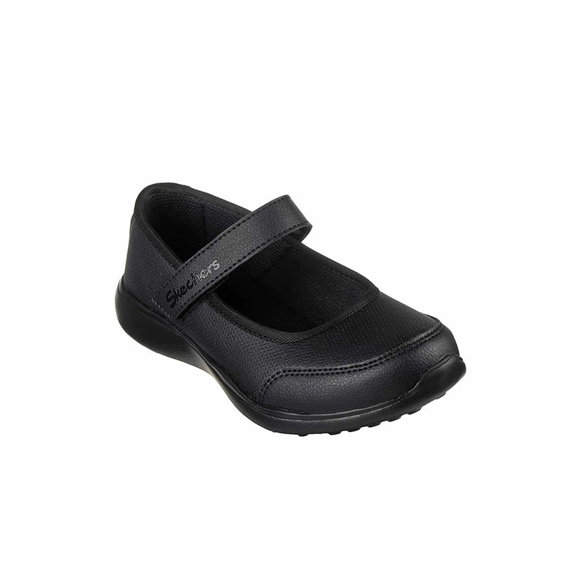 Skechers Mictrides Recess Rules Girl's Mary Jane Shoes Black Fashion Casual School Shoes 302627L