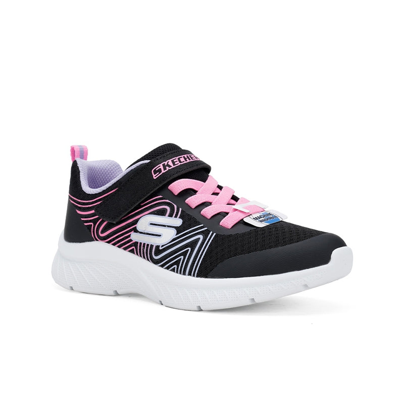 Skechers Micpec Plus Swirl Girl's Sneakers Multicolor Casual Shoes 303535L