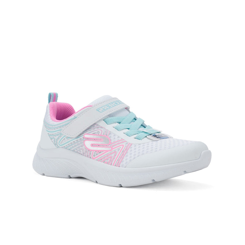 Skechers Micpec Plus Swirl Girl's Sneakers Multicolor Casual Shoes 303535L