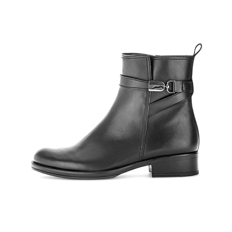 Gabor Anika Womens Boots Black Leather Ankle Boots 31601