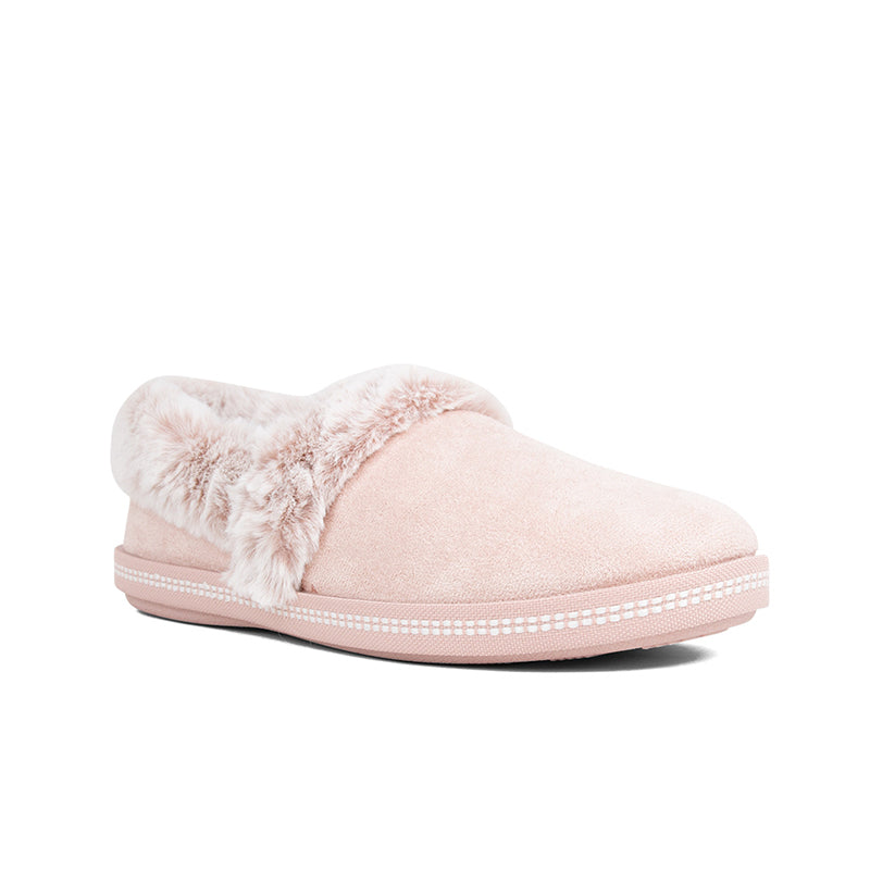 Skechers Cozy Campfire Team Toasty Women's Slippers Pink Winter Casual Shoes 32777
