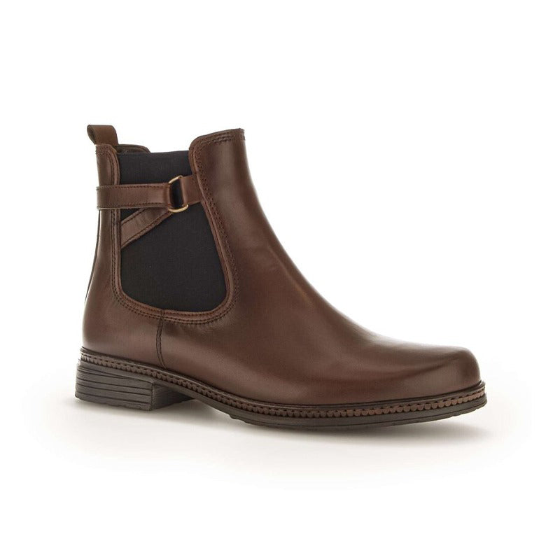 Gabor Nolene Women's Boots Brown Leather Chelsea Boots 34670