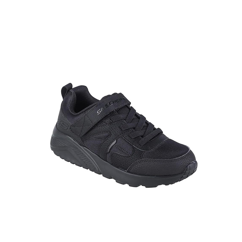 Skechers Uno Lite Boy's Sneakers Black Outdoor Casual Shoes 403666L