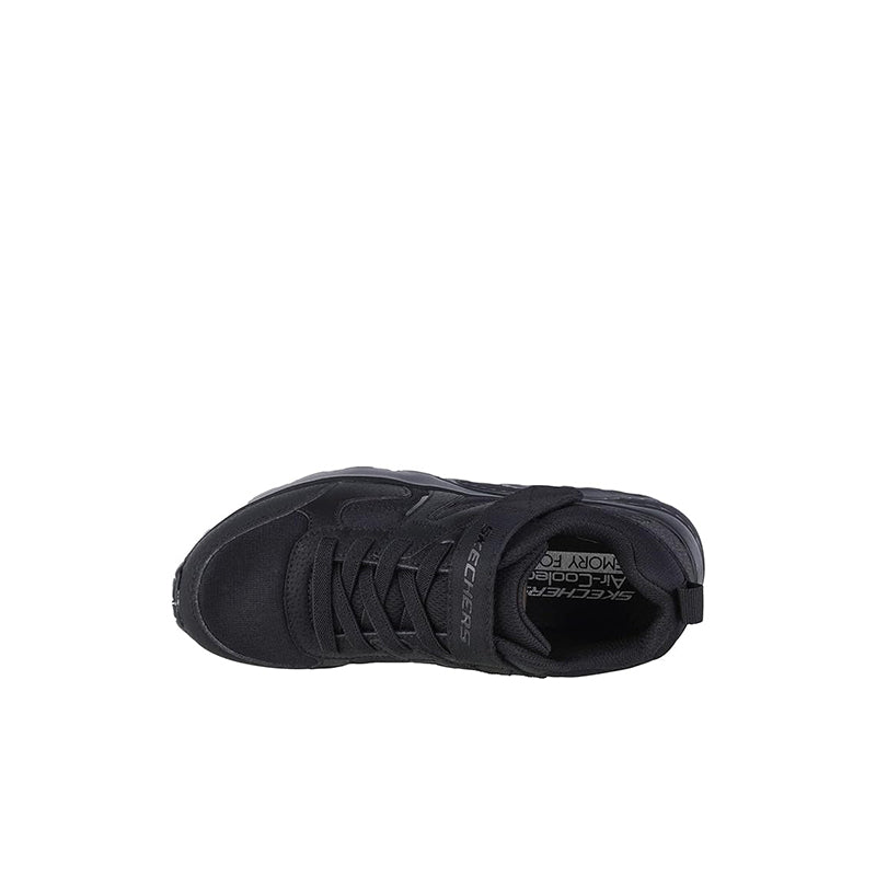 Skechers Uno Lite Boy's Sneakers Black Outdoor Casual Shoes 403666L
