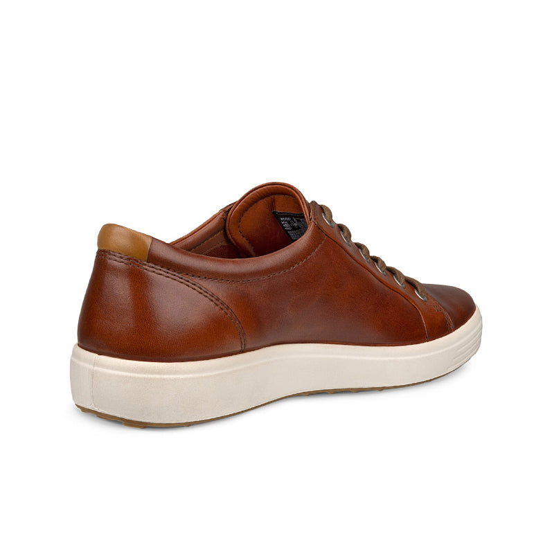 ECCO Soft 7 Men's Sneakers Leather Lace Up Casual Shoes 430004