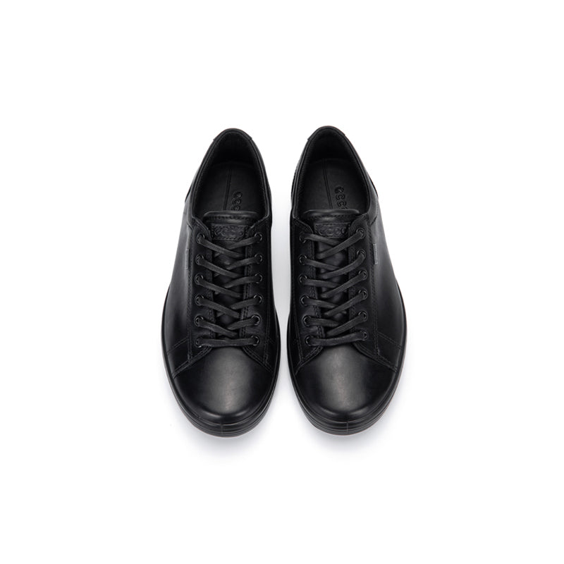 ECCO Soft 7 Men's Sneakers Black Lace Up Outdoor Shoes 430364
