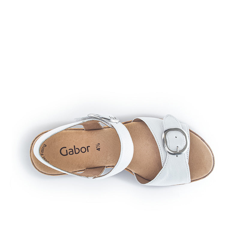 Gabor Fantastica Women's Sandals Leather Casual Heeled Sandals 44764