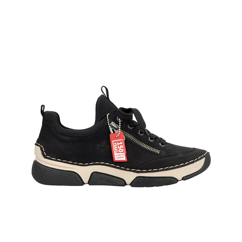 Rieker Women's Sneakers Fashion Outdoor Lace-up Casual Shoes 45973