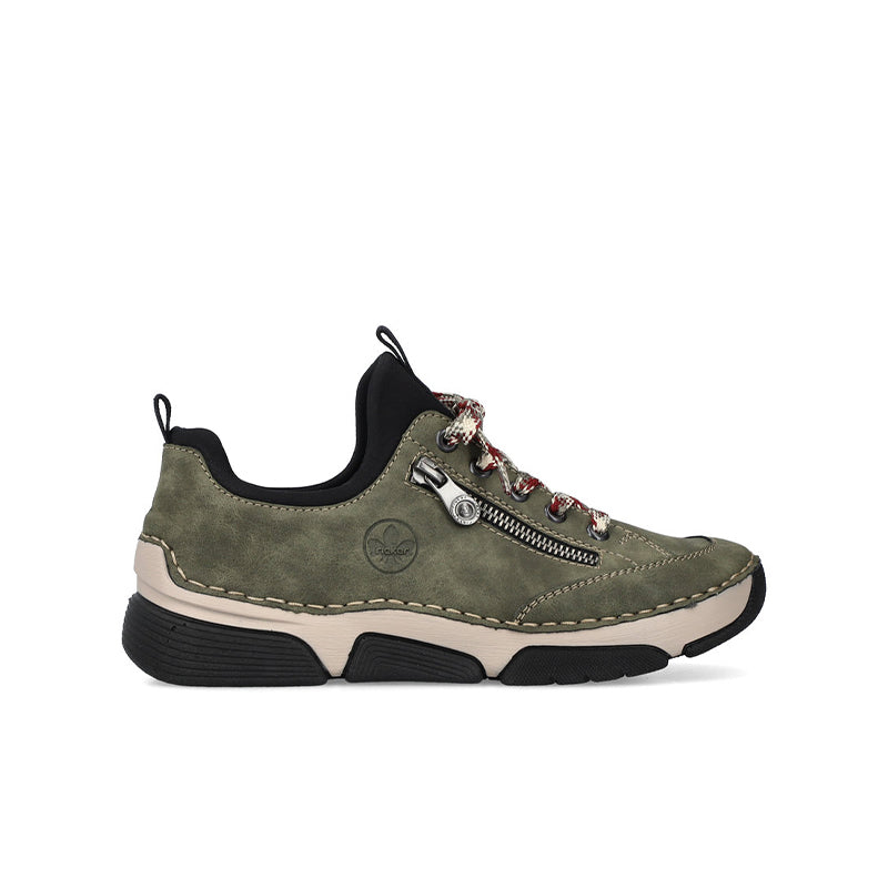 Rieker Women's Sneakers Fashion Outdoor Lace-up Casual Shoes 45973