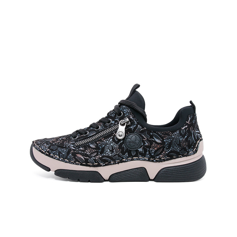 Rieker Women's Sneakers Fashion Outdoor Lace-up Casual Shoes 45973