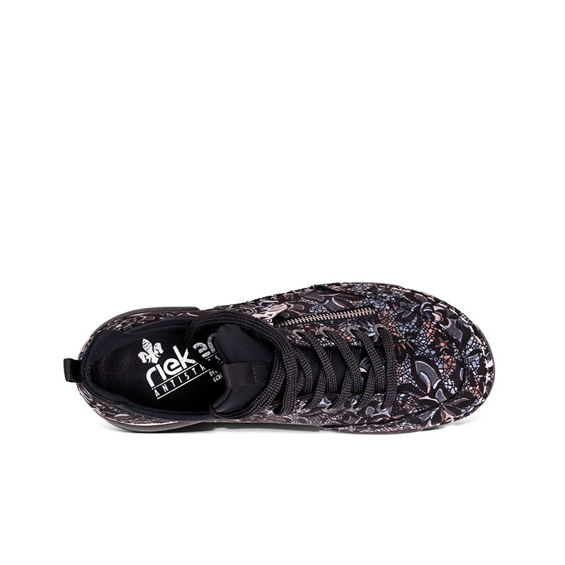 Rieker Women's Sneakers Fashion Outdoor Lace-up Casual Shoes 45973