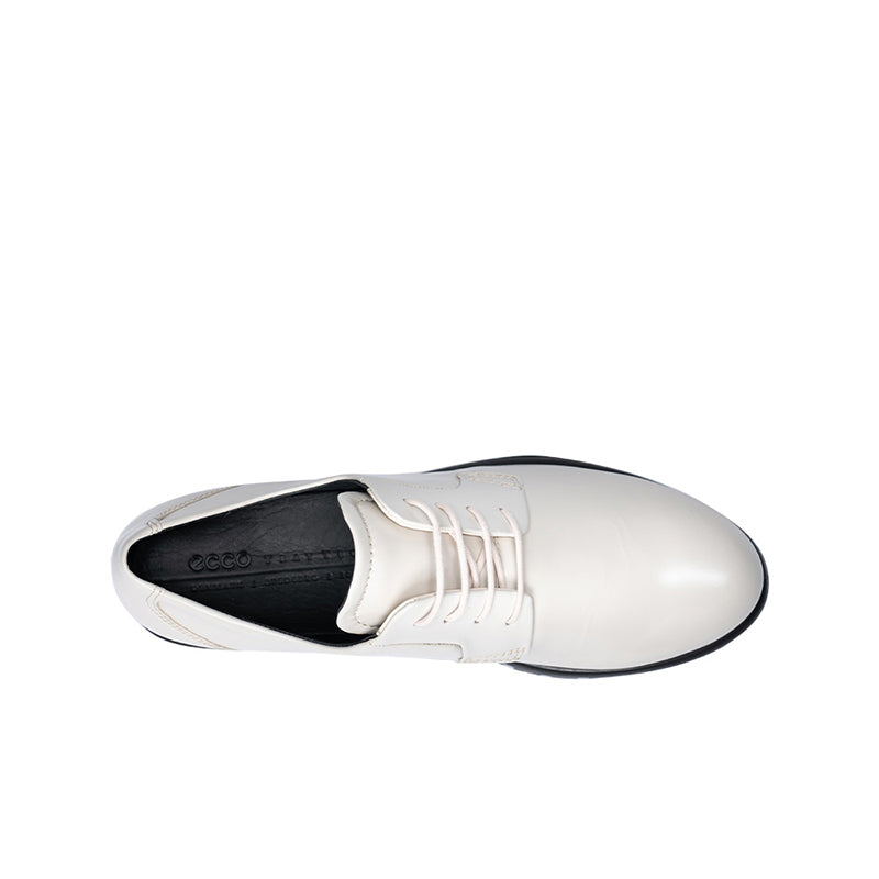 ECCO Modtray Women's Leather Shoes White Leather Fashion Shoes 490003