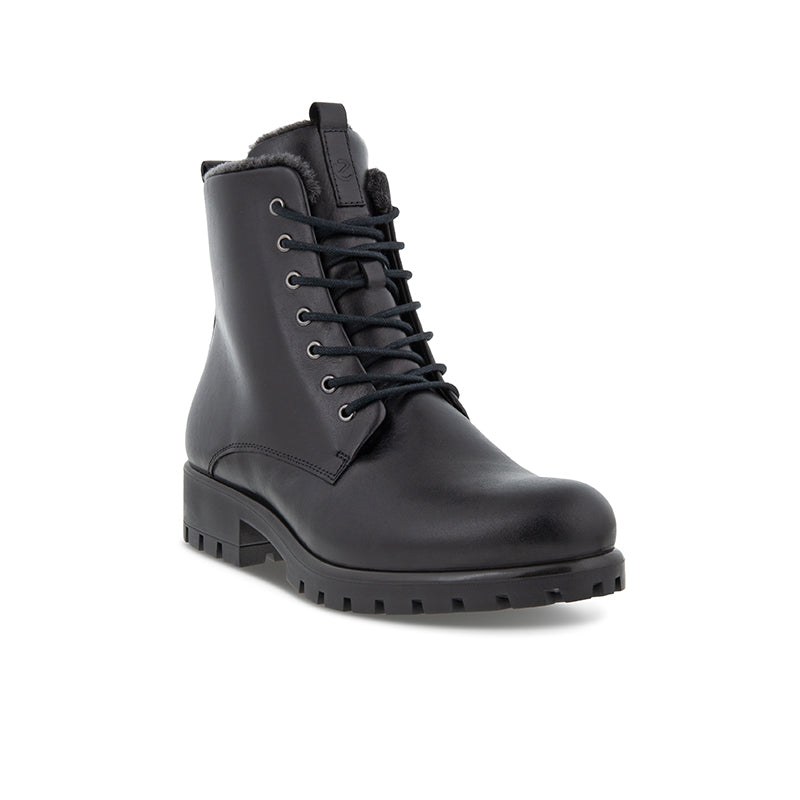 ECCO Modtray Women's Boots Black Leather Classic Formal Shoes 490053