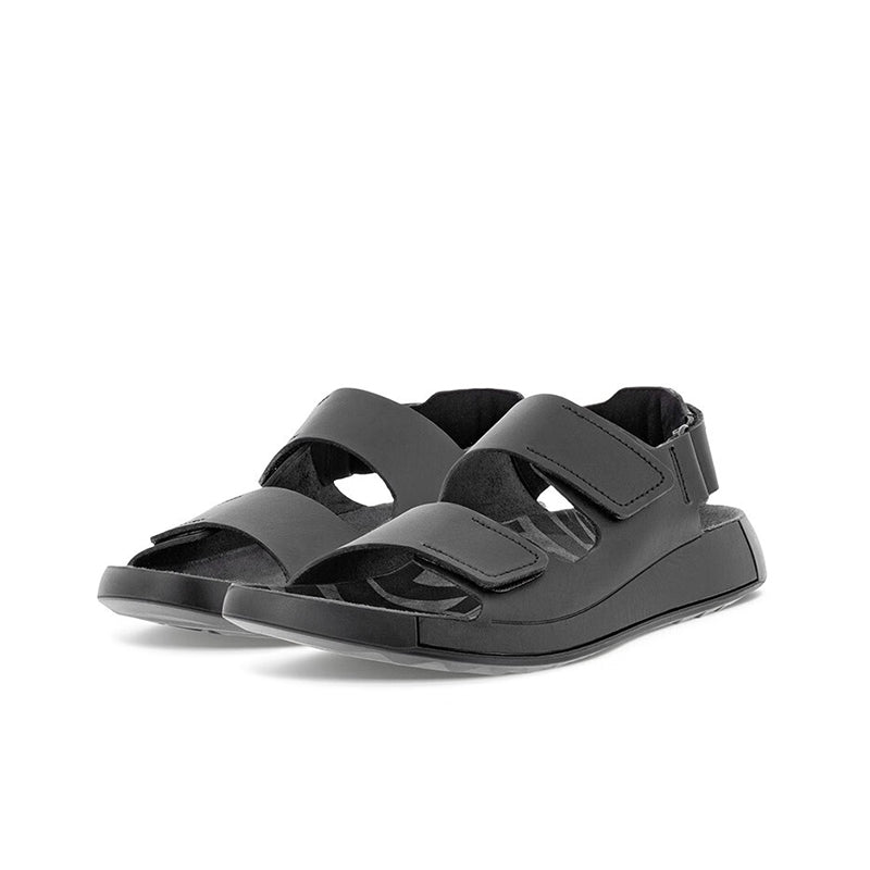 ECCO Cozmo Men's Sandals Outdoor Casual Leather Buckle Velcro Shoes 500944