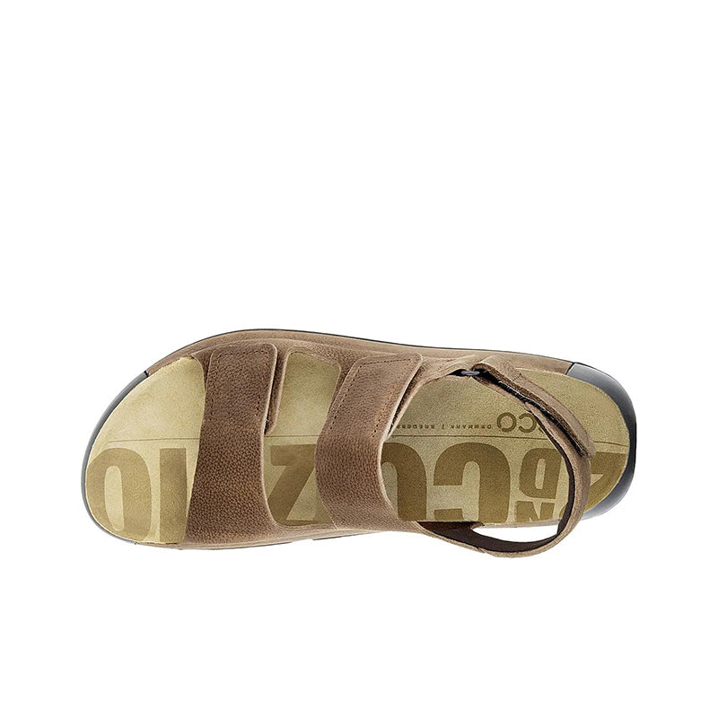 ECCO Cozmo Men's Sandals Outdoor Casual Leather Buckle Velcro Shoes 500944