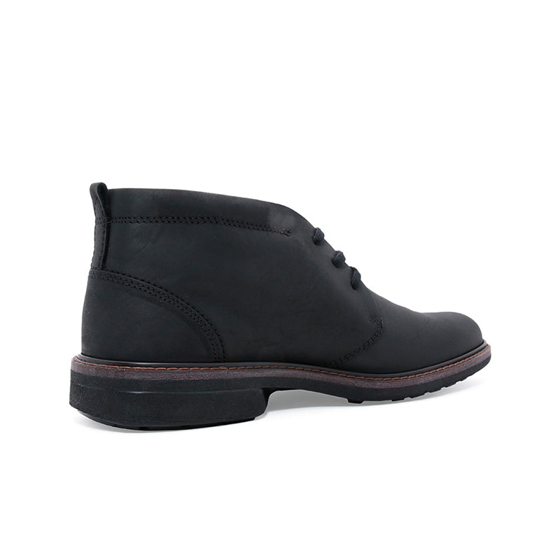 ECCO Turn Himba Men's Boots Black Leather Casual Waterproof Shoes 510224