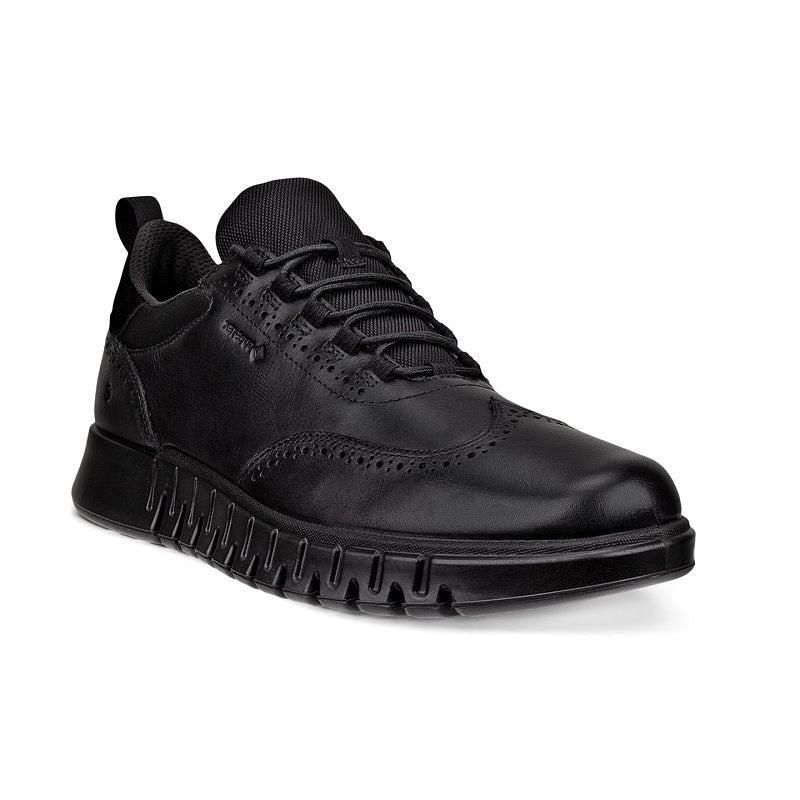 ECCO GRUUV STUDIO Men's Derby Sneaker Brown Leather Casual Fashion Shoes 512334