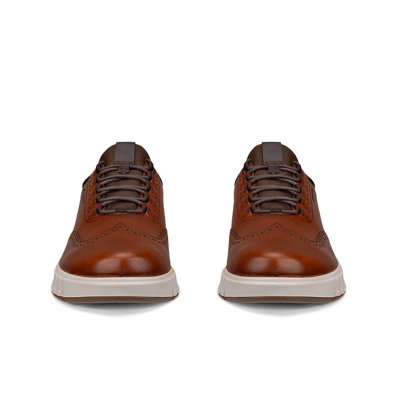 ECCO GRUUV STUDIO Men's Derby Sneaker Brown Leather Casual Fashion Shoes 512334