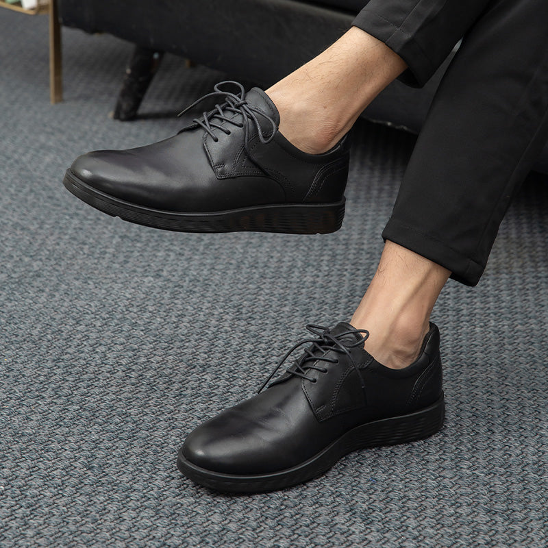 ECCO S Lite Hybrid Men's Derby Leather Classic Formal Shoes 520304