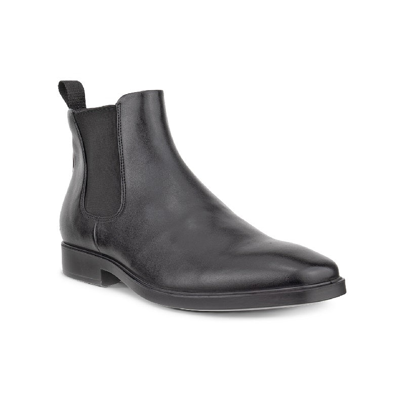 ECCO METROPOLE MILAN Men's Boots Leather Classic Slip-On Chelsea Boots 523384