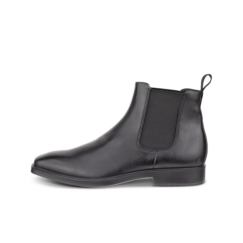 ECCO METROPOLE MILAN Men's Boots Leather Classic Slip-On Chelsea Boots 523384