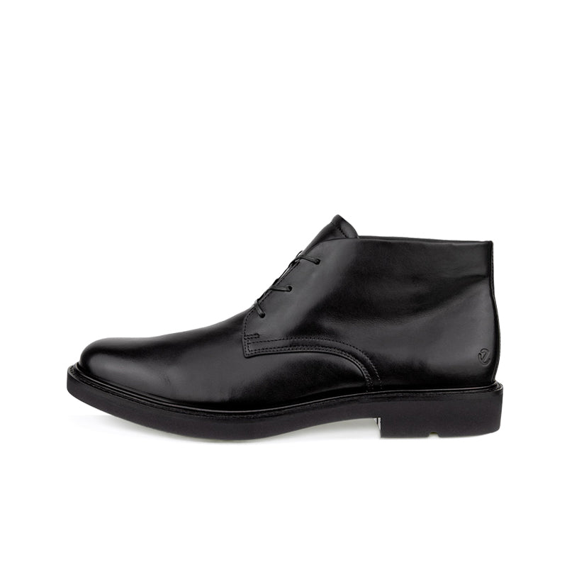 ECCO Metropole London Men's Leather Boots Brown Lace Up Casual  Shoes 525714